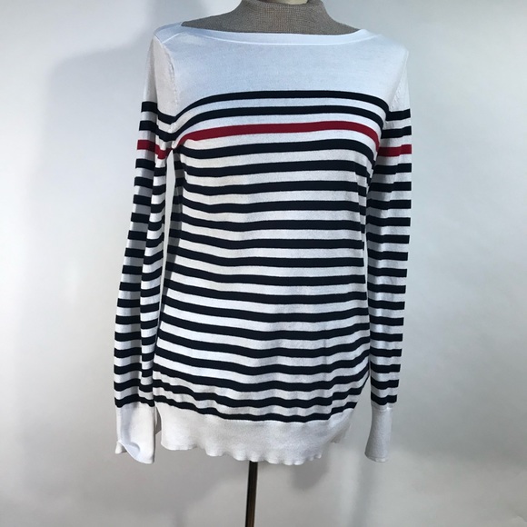 Nautica Sweater  Boat Neck Long sleeve  Size Small - Picture 1 of 5